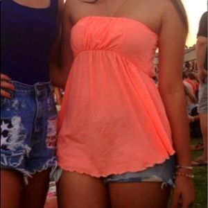 FREE PEOPLE strapless top - gently used